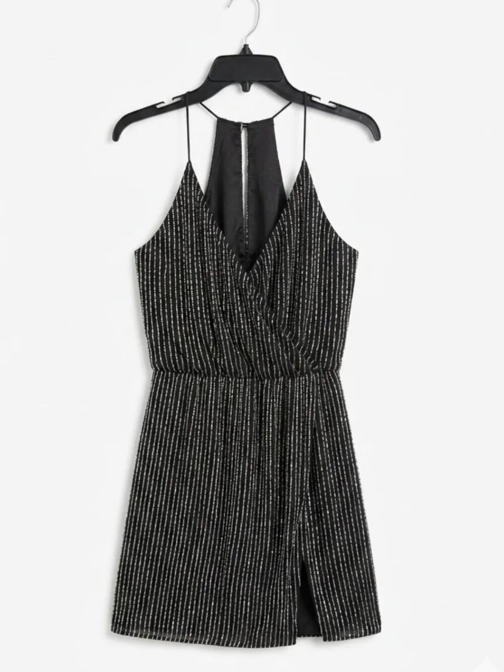 Parker Silver Beaded Dress